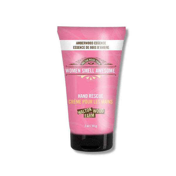 Women Smell Awesome Amberwood Essence Hand Rescue Tube 2 oz