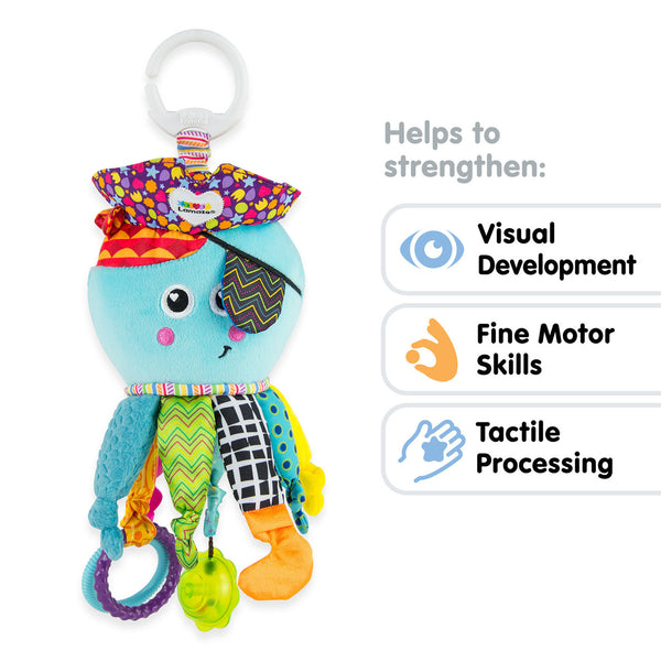 Captain Calamari™ Clip-On Stroller Toy