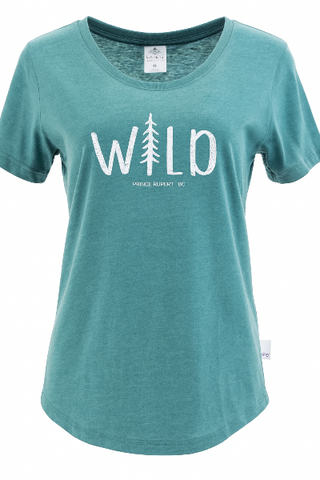 ladies-wild-t-shirt-heather-lagoon-seahorse-prince-rupert