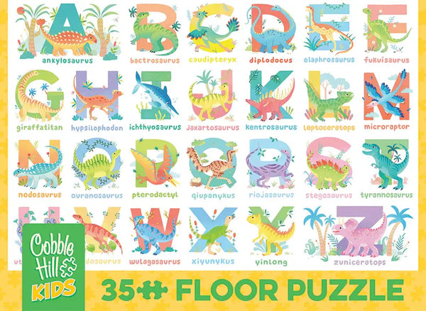 Dinosaur Alphabet Floor Puzzle (35 Piece)