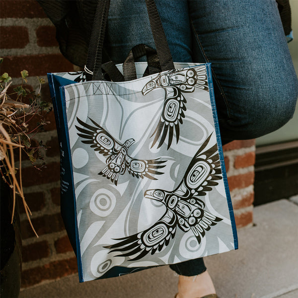 Eco Bag Large (Soaring Eagle)