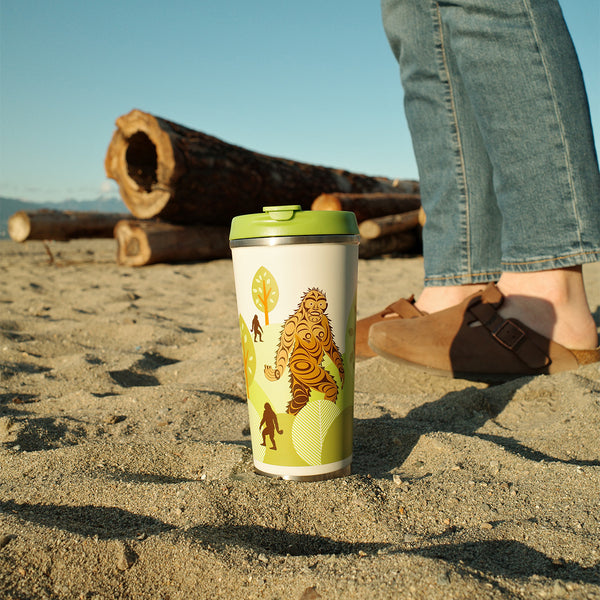 Art Travel Mug - Sasquatch by Francis Horne, Sr.