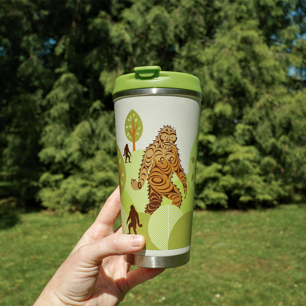 Art Travel Mug - Sasquatch by Francis Horne, Sr.