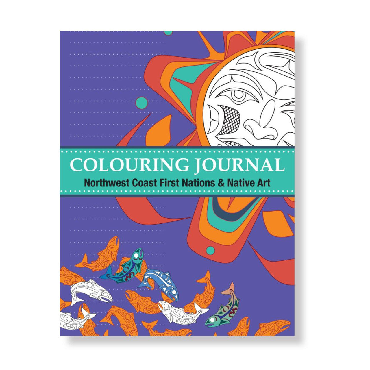 Northwest Coast First Nations & Native Art Colouring Book
