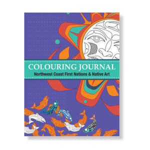 Northwest Coast First Nations & Native Art Colouring Book