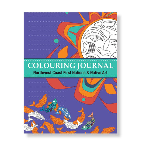 Northwest Coast First Nations & Native Art Colouring Book