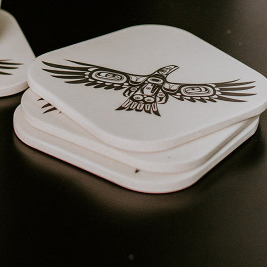 Bamboo Coasters (Soaring Eagle)