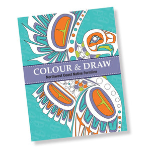 Colour & Draw: Northwest Coast Native Formline Colouring Book