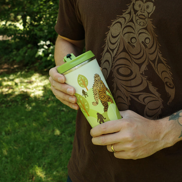 Art Travel Mug - Sasquatch by Francis Horne, Sr.
