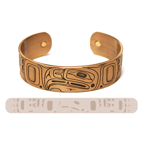 Copper Plated Bracelet (Eagle)