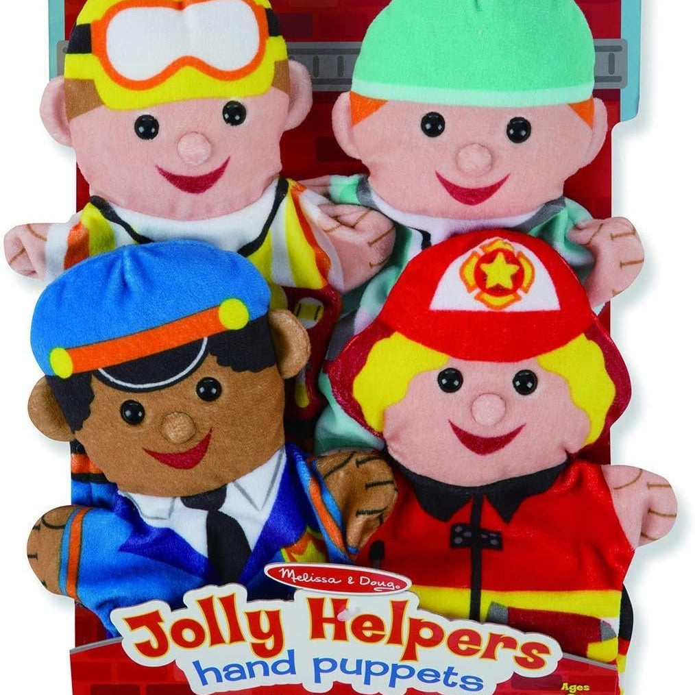 Jolly Helpers Hand Puppets (Set of 4)