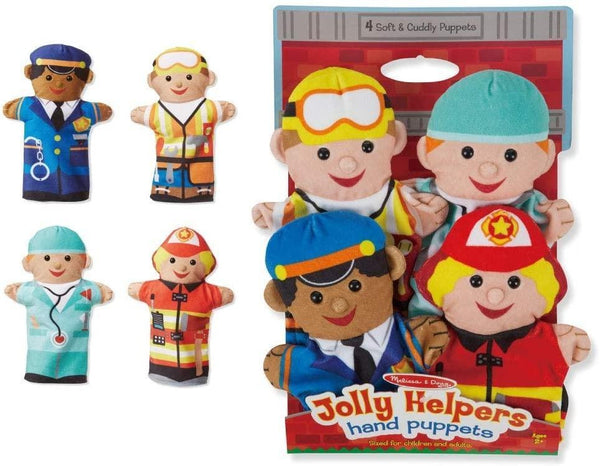 Jolly Helpers Hand Puppets (Set of 4)
