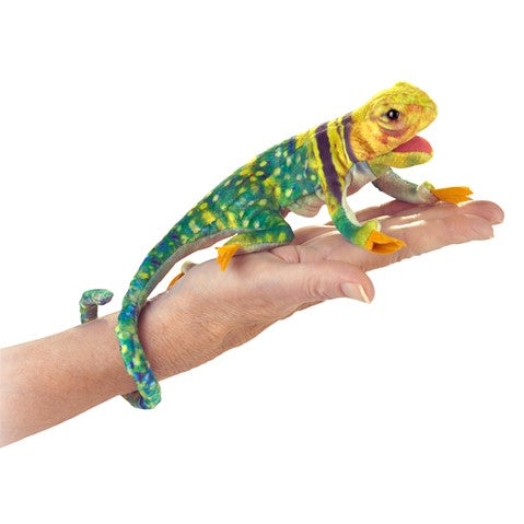 Mini Collared Lizard Puppet