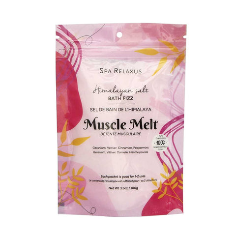 Himalayan Salt Bath Fizz - Muscle Melt 100 g
