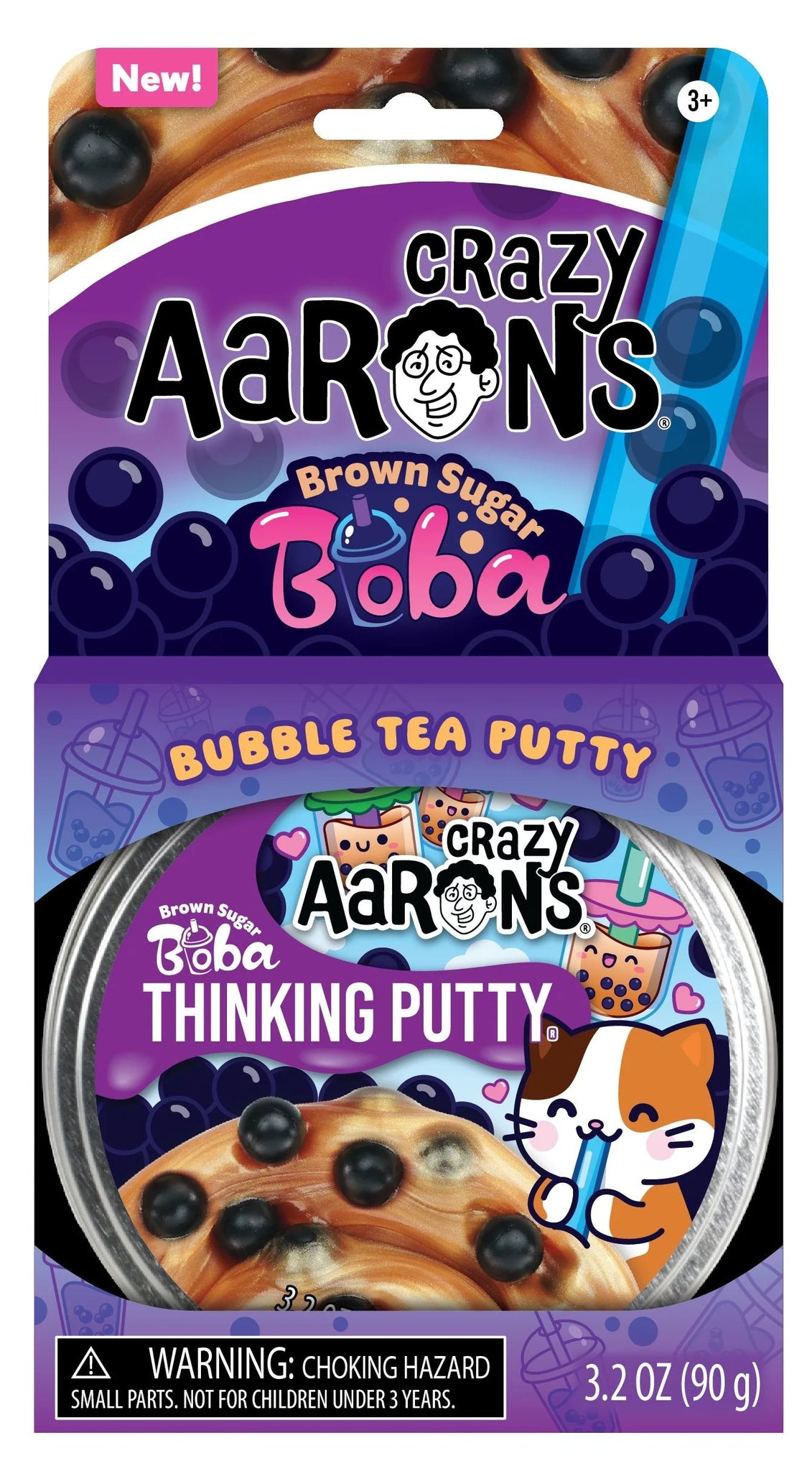 Crazy Aaron's Bubble Tea Thinking Putty