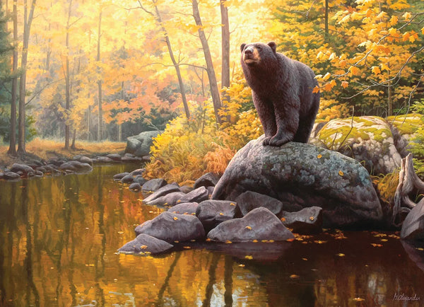 Black Bear Pond Puzzle (1000 Piece)