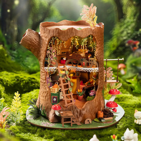 Fairytale Tree House DIY Miniature Kit