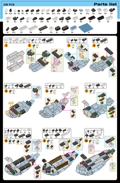 Mini Building Blocks - Orca