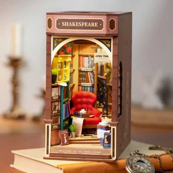 Shakespeare Bookstore Book Nook DIY Kit
