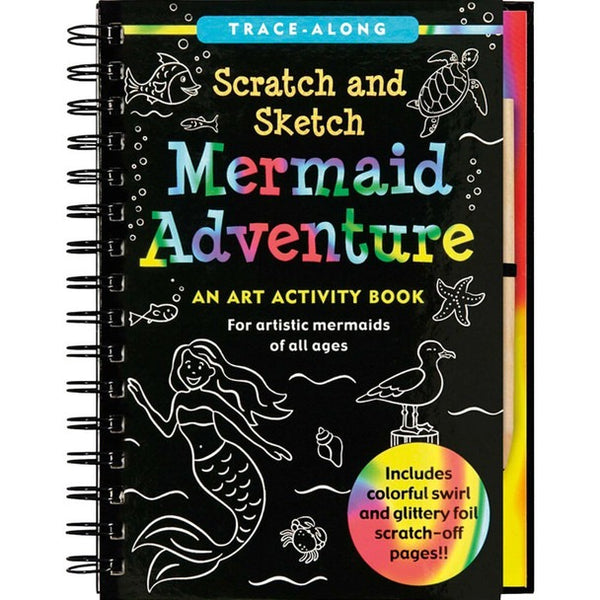 Mermaid Adventure Scratch and Sketch