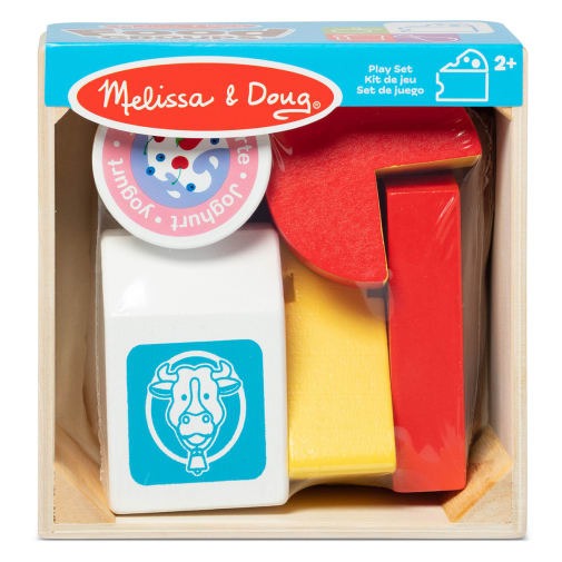 Wooden Food Play Set - Dairy