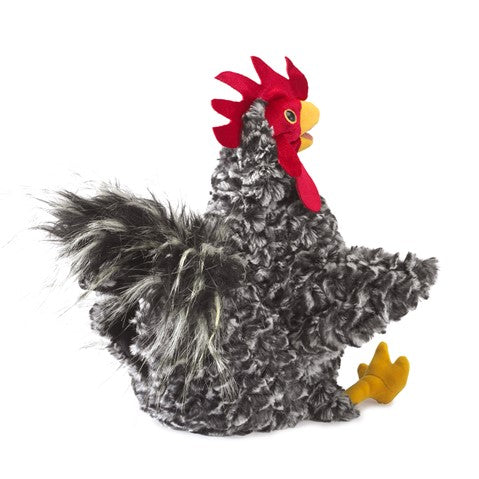Barred Rock Rooster Puppet