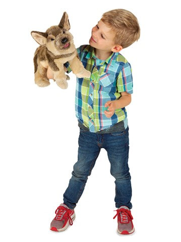 German Shepherd Puppy Puppet