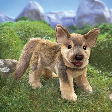 German Shepherd Puppy Puppet