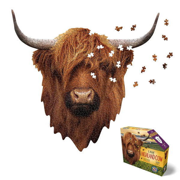 I Am Puzzle Highland Cow (550 Piece)