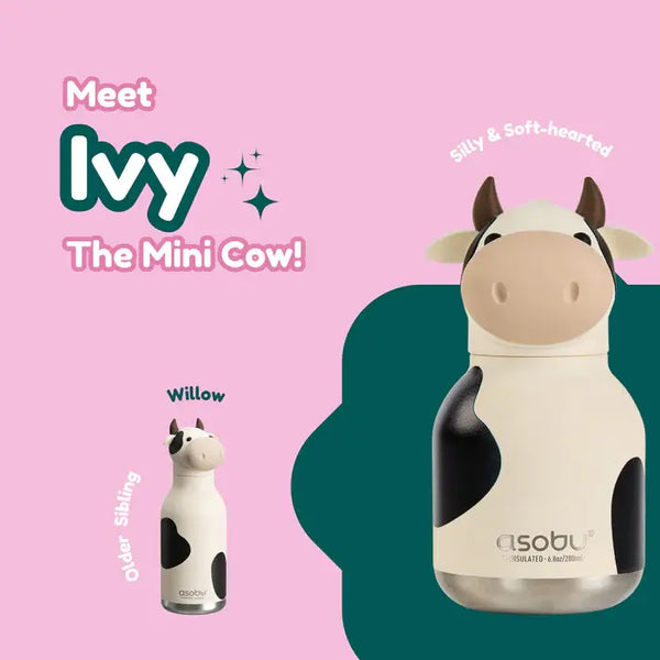 Cow Mini Bestie Bottle 6.8 oz