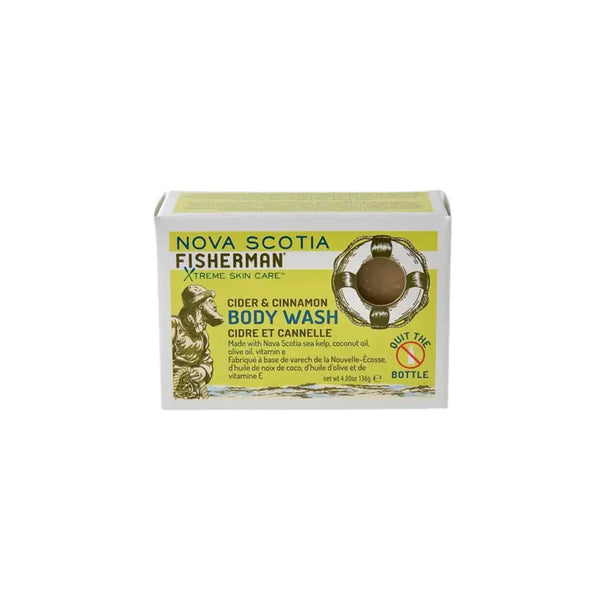 Cider & Cinnamon Body Wash Bar Soap (4.8 oz/136 g)