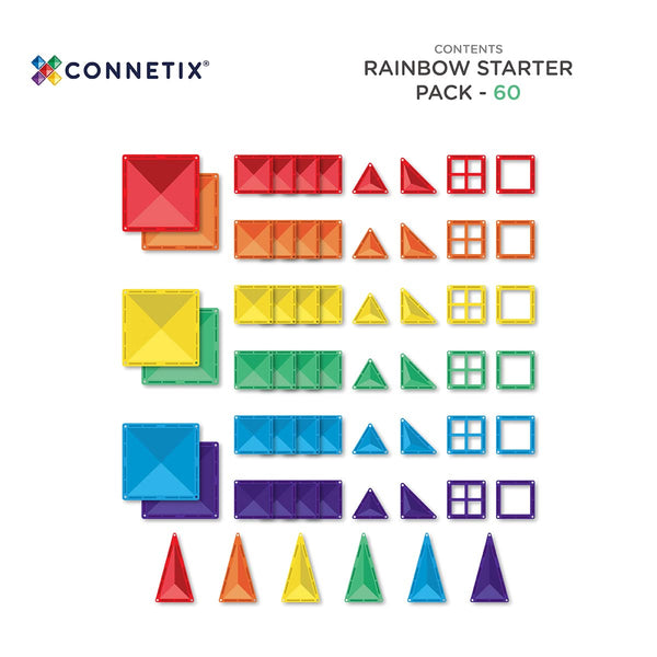 Rainbow Starter Pack 60 Piece