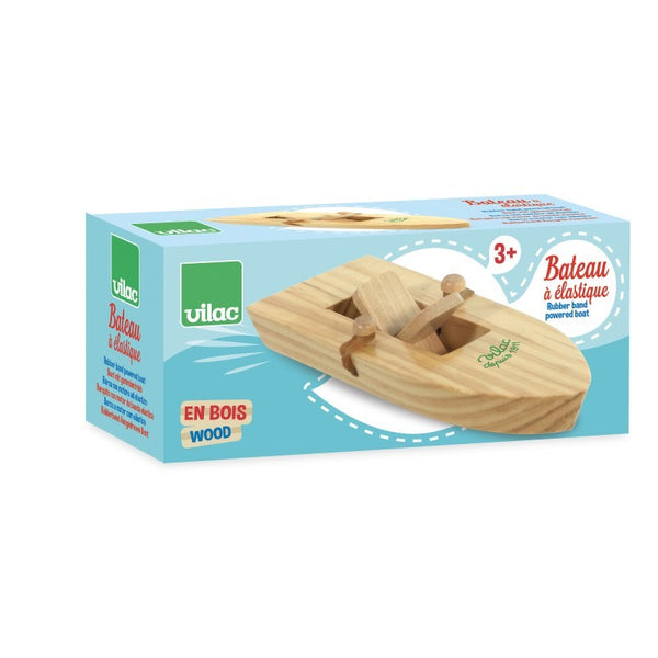 Rubber Band Boat