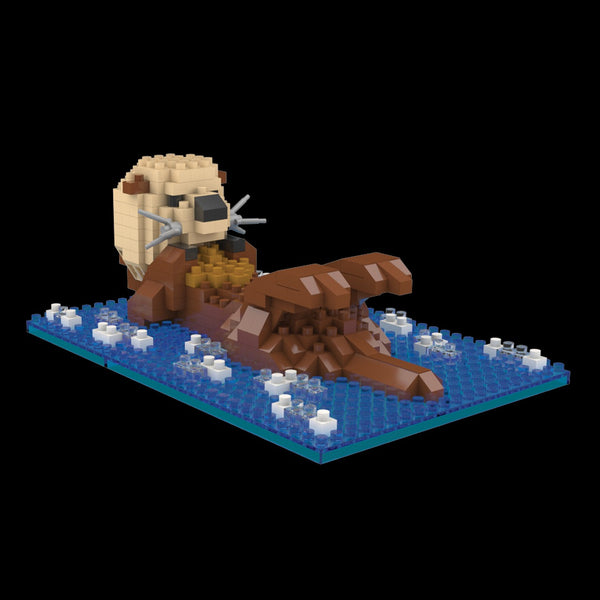 Mini Building Blocks - Sea Otter