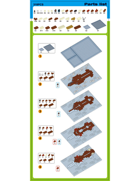 Mini Building Blocks - Sea Otter