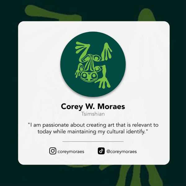 Silver Brushed Copper Bracelet (Eagle Raven)