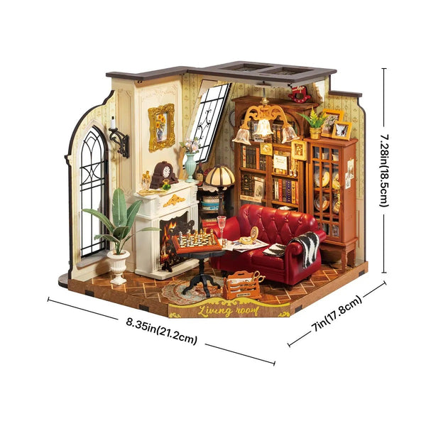 Catherine's Living Room DIY Miniature House