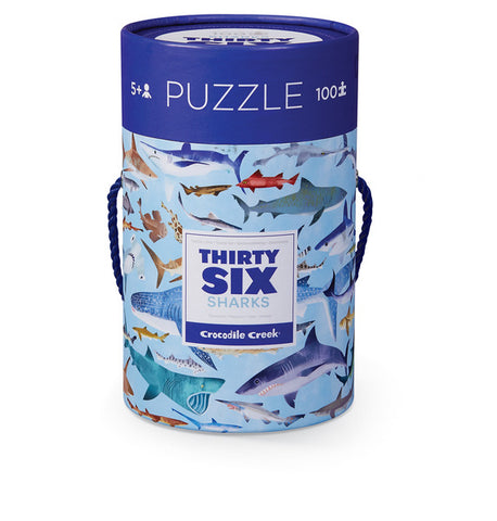 Thirty-Six Sharks Puzzle 100 Piece