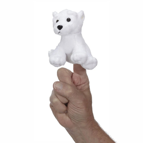 "Moka" Spirit Bear Finger Puppet by Bill Helin