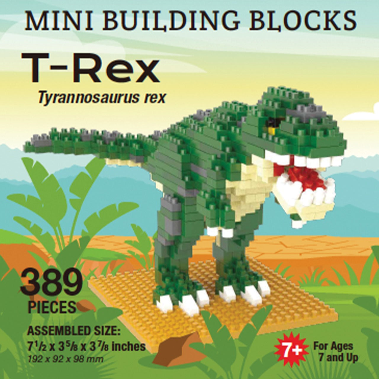 Mini Building Blocks - T-Rex