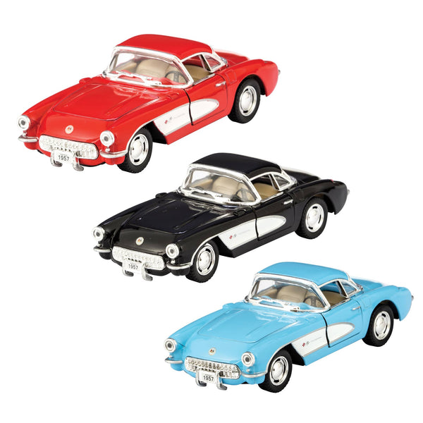 Diecast 1957 Corvette (Assorted Colours)