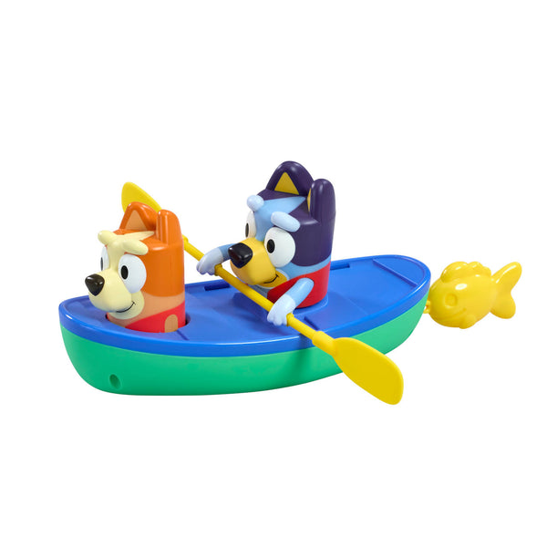 Bluey Pull & Go Canoe Bath Toy