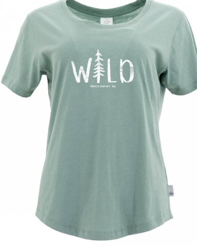 Ladies Wild T-Shirt (Heather/Sage)
