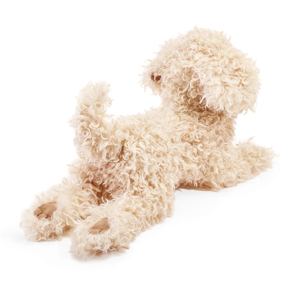White Poodle Puppy Puppet