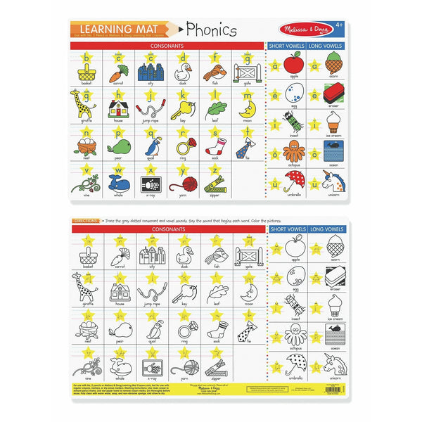 Phonics Write-A-Mat