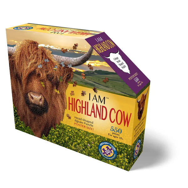 I Am Puzzle Highland Cow (550 Piece)