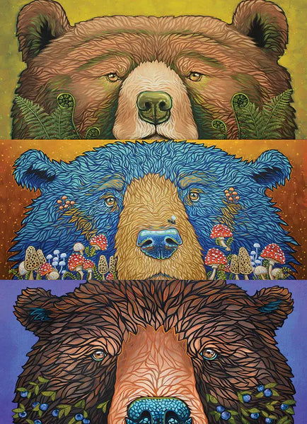 Bear Eyes Harvest Puzzle (500 Piece)