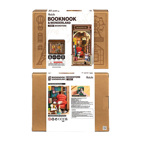 Shakespeare Bookstore Book Nook DIY Kit