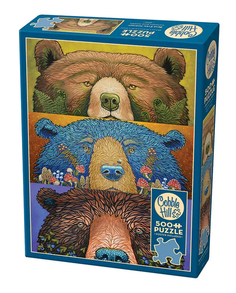Bear Eyes Harvest Puzzle (500 Piece)