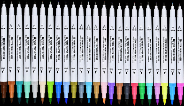 Studio Series Dual-Tip Pastel Markers (Set of 24)